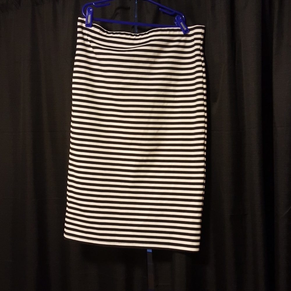 Black and white skirt